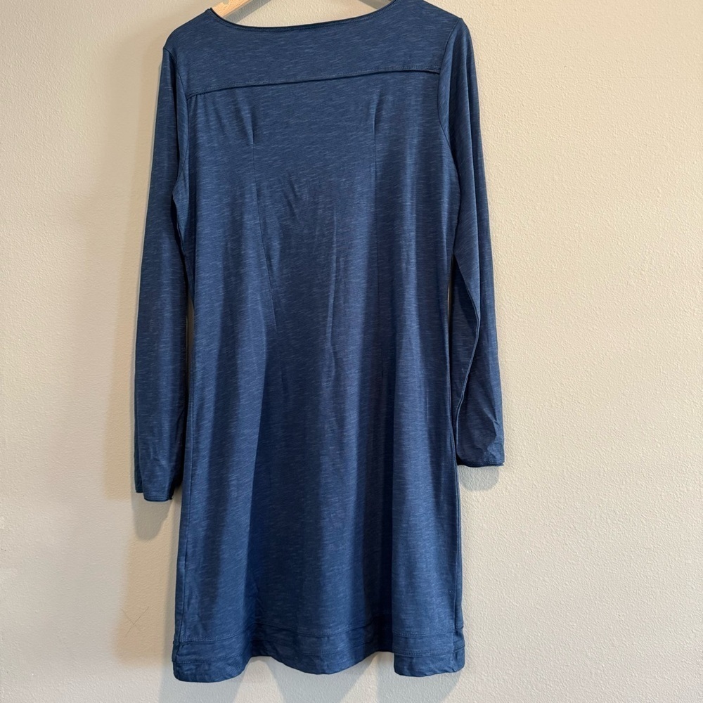 Horny Toad Oolong Dress Organic Cotton Blend Long Sleeve Large - Picture 2 of 7